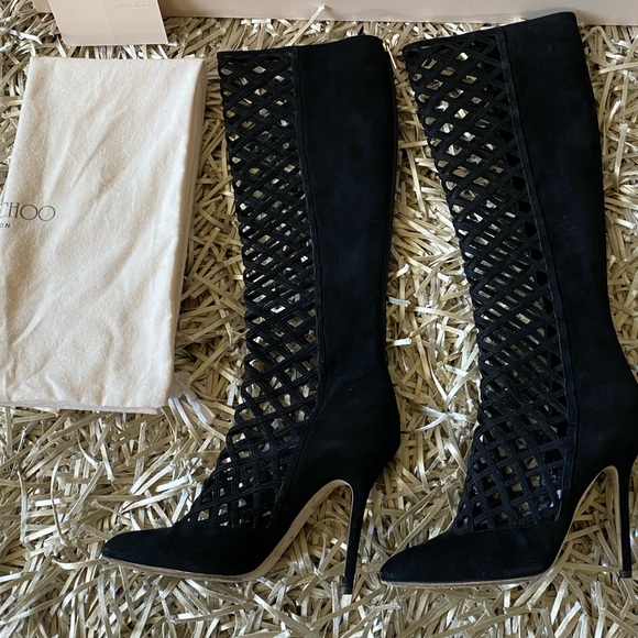 Jimmy Choo Delta Boots Jimmy Choo Delta Boots Jimmy Choo Delta Boots - Picture 4 of 16